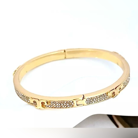 Tory Burch gold bracelet with diamond - Picture 7 of 9